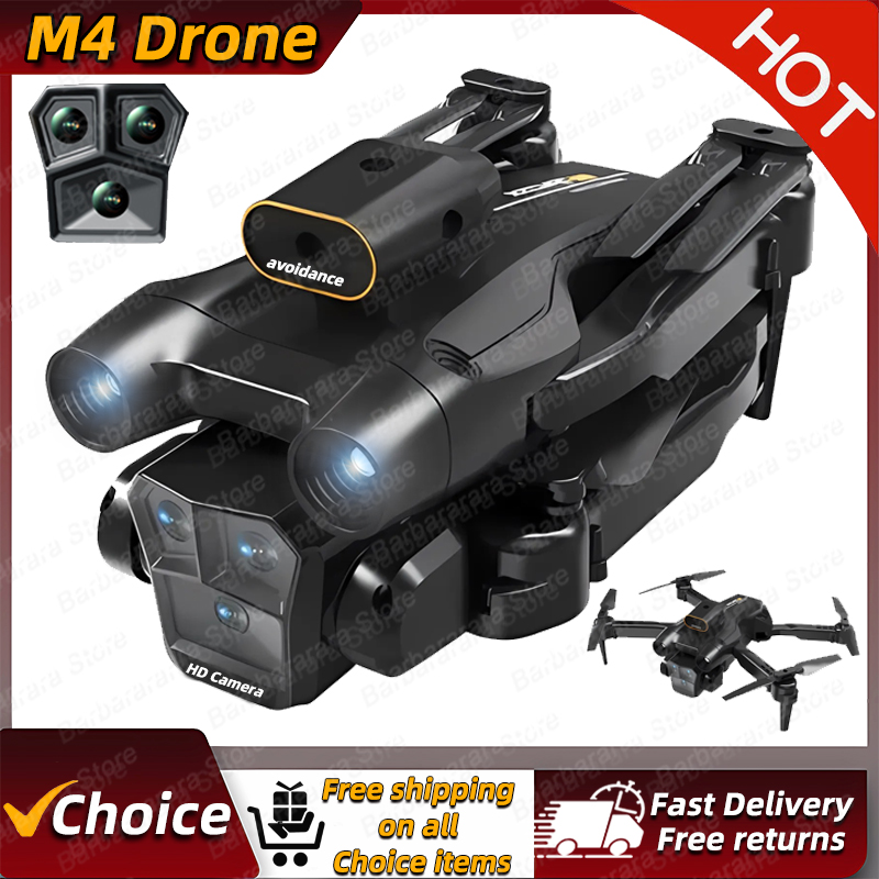 Drone Camera Night Vision - Yeni M4 Drone 4K Profesyonel 5G