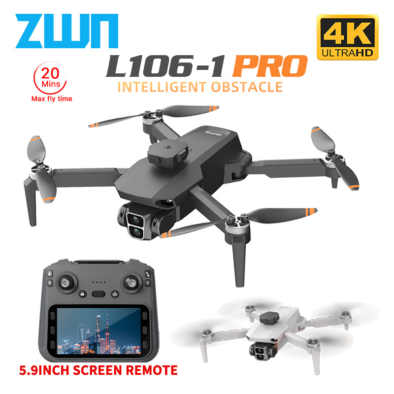 Drone Camera Hd - L106-1PRO GPS Profesyonel Drone 4K HD