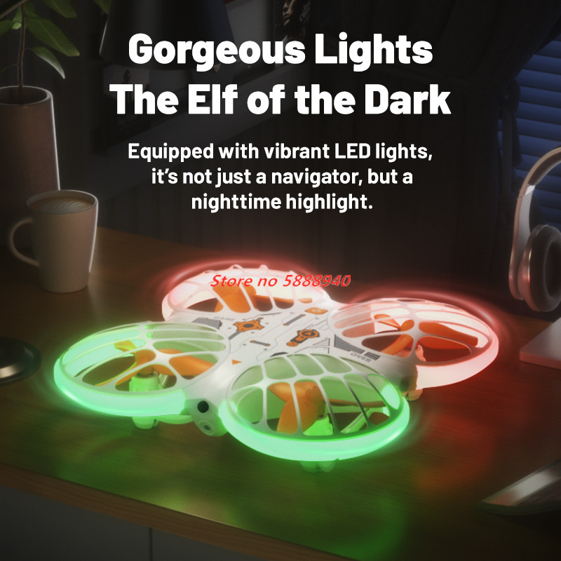Mini Neon Işıklı Drone Wifi Fp - Drone Camera Wide Angle incelemesi ve fiyatı